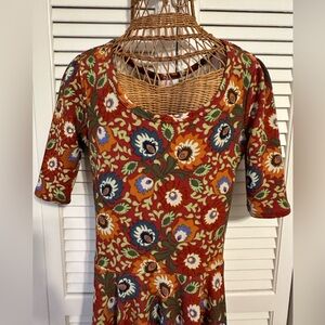 LuLaRoe Dress colorful Simply Comfortable pullover Tunic XS preowned-womens